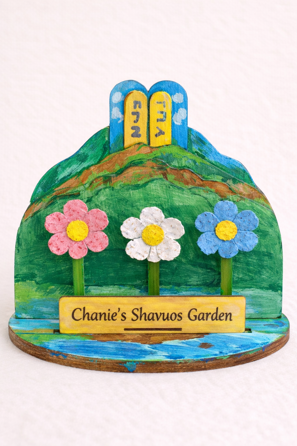 Handmade Seed Paper Shavuot Centerpiece Craft Kit